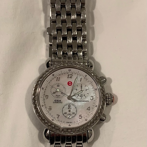 Michele csx diamond watch